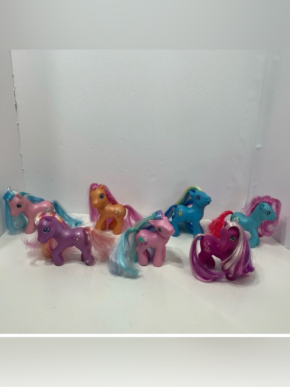 MY LITTLE PONY lot of 7 ponies mlp toys